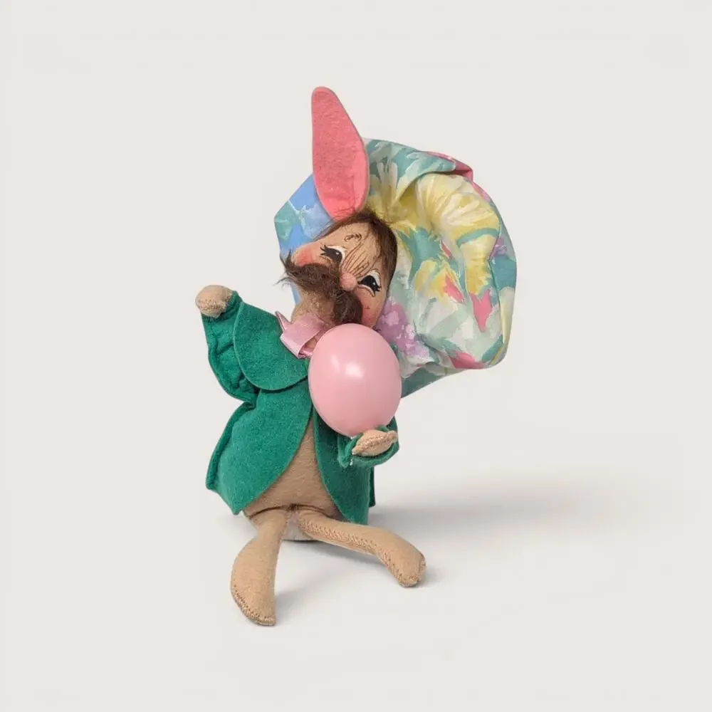 1994 Annalee Felt Fabric Artist Bunny Figurine